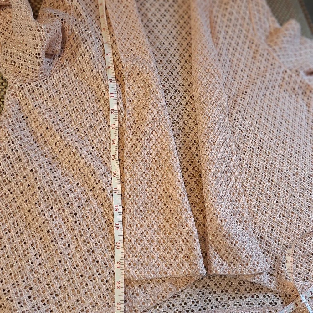 Ruby Rd. Women's Peach Sheer Open-Front Cardigan Jacket Bundle 3/$15